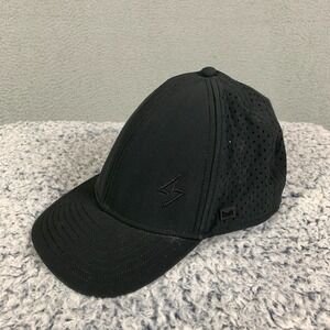 Melin A-Game Icon Hydro Snapback Hat Classic 58cm Black Performance Adjustable